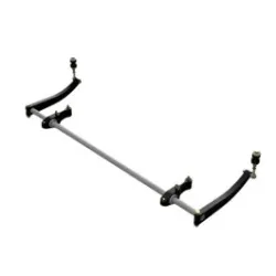 Zestaw sztywnego przedniego stabilizatora trapez billet Restomotive Ford Mustang 1964-1968