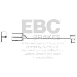 EFA055Z Czujnik zużycia klocków hamulcowych EBC Brakes IVECO COMMERCIAL Daily 992006 29L Daily 992006 35S