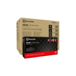 MERCATOR Ideall nitrile moto long black M