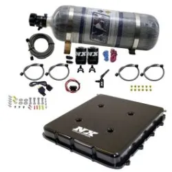 Nitrous System with Billet LT4 Supercharger Lid with 12Lb Bottle Nitrous Express NX 20939-12