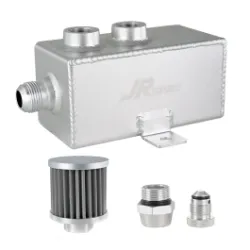 Oil Catch Tank JRspec 1L wejścia AN10 z filtrem