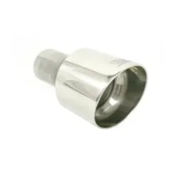 Uniwersalna końcówka tłumika okrągła 120mm długość 120mm średnica montażowa 55mm