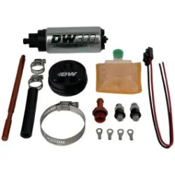 DeatschWerks In-Tank Pump Adatper and DW300 340 lph Fuel Pump for 2.5L Surge Tank