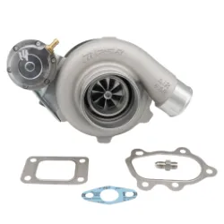 Turbosprężarka Pulsar PSR 2860 Gen2 475HP .64 T25 Wlot 5-Bolt Wylot IWG Billet Aktuator 11.6PSI Łożyska kulkowe