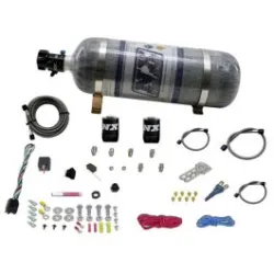 Single Nozzle System with 12Lb Carbon Bottle for All GM EFI (35-50-75-100-150 Hp) Nitrous Express NX 20920-12