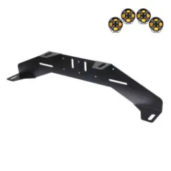 Uchwyt do Dodatkowych 4 Świateł Purelux WRC Czarny
