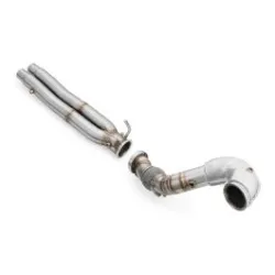 Downpipe AUDI RS3 8Y 2.5 TFSI with heat shield without Silencer