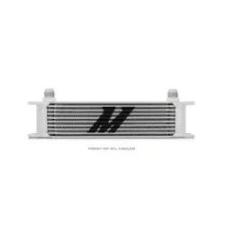 Mishimoto Universal 10 Row Oil Cooler Silver