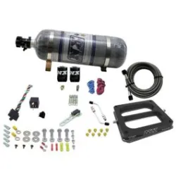 4500 Conventional Plate System Alcohol Pro-Power 100-500Hp with 12Lb Carbon Bottle Nitrous Express NX 50075-12