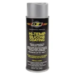 Farba żaroodporna Hi-Temp Silicone Coating Spray – aluminium DEI 010302