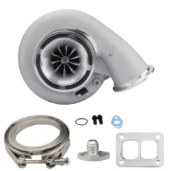 Turbosprężarka Pulsar PSR 6775G 1100KM 1.15 T4 Twin Scroll Wlot 3.5" Vband Wylot Łożyska kulkowe