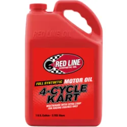 Olej do silników czterosuwowych kartingowych Four-Stroke Kart Oil Red Line 3.78L RD-41205