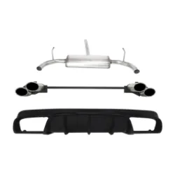 Tłumik dedykowany nierdzewny ALFA ROMEO Giulietta 2010-2016 HATCHBACK 5D