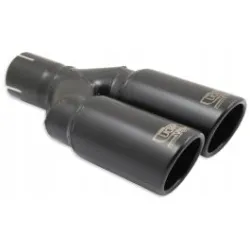 Uniwersalna końcówka tłumika okrągła 70mm długość 200mm średnica montażowa 45mm