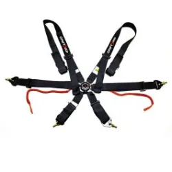 DriftShop 6 Point Harness Black FIA Approved 8853