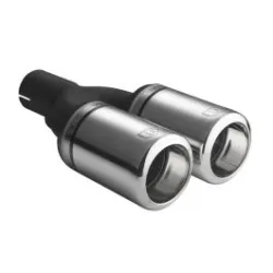 Uniwersalna końcówka tłumika okrągła 80mm długość 160mm średnica montażowa 60mm