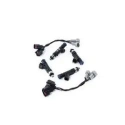 Zestaw wtryskiwaczy DeatschWerks 1000cc Mitsubishi Eclipse (DSM) 4G63T 95-99 and EVO 8/9 4G63T 03-06 (high impedance)