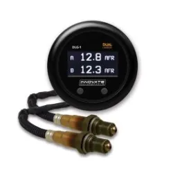 Dwukanałowy wskaźnik Innovate AFR DLG-1 z odczytem z dwóch sond lambda