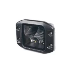 Lampa Robocza LED Purelux Black Flush Mount Square 12cm 40W Szeroki Strumień