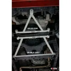 Rozpórka przednia dolna (Front Lower Brace) (3506) Ultra Racing Nissan Navara (D23) 2.5D 14+/Terra 2.3D 18+ 4WD