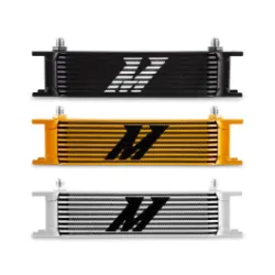 Mishimoto Universal -6AN 10 Row Oil Cooler Gold