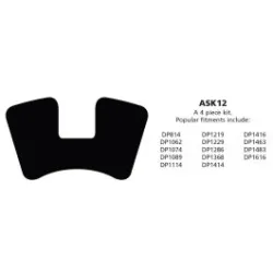 ASK12 Anti-squeal shim kits EBC Brakes