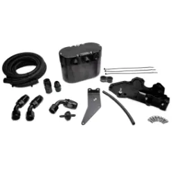 RTMG Performance Carbon Oil Catch Can Kit for Audi A3 S3 TT TTS VW Golf Polo Seat Ibiza 6P Leon Cupra 1.8 2.0 TSI EA888.3 Black