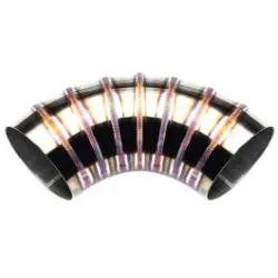 Spawane kolanko nierdzewne 90' 89mm welding porn