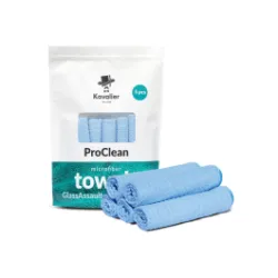 KAVALIER ProClean Microfiber Towel - GlassAssault Perfect Glass Polisher 5pack KAVALIER ProClean Microfiber Towel - GlassAssault Perfect Glass Polisher 5pack
