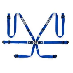 Sparco Harness 6-Points 2" Blue FIA Approved 8853-2016 up to 2029