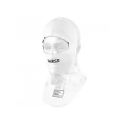 Sparco Balaclava Shield Tech White