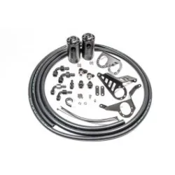 Dual Catch Can Kit for Toyota MK4 Supra Fluid Lock Radium Engineering