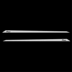 Racingline Door Decals Short Silver for VW Golf Polo Seat Leon A3 S3 RS3