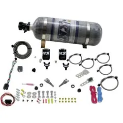 Dual Nozzle (35-150Hp) with 12Lb Carbon Bottle for Nissan / Infiniti Nitrous Express NX 20716-12