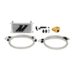 Mishimoto Subaru WRX STI Thermostatic Oil Cooler Kit 2008-2014 Silver