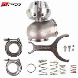 Pulsar PSR New Generation Wastegate 60mm V-Band External Wastegate Silver