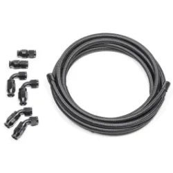 10AN Universal PTFE Hose Kit Black Carbon Radium Engineering