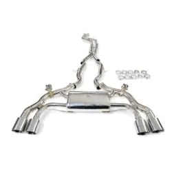 Aktywny układ wydechowy z klapami Cat-Back FMIC.Pro BMW X3M X4M F97 F98 3.0L S58 2019-2023