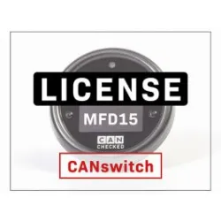 CANchecked Licencja CANswitch dla MFD15
