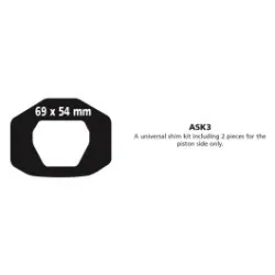 ASK3 Anti-squeal shim kits EBC Brakes
