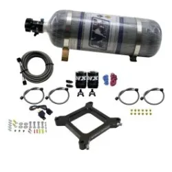 4150 Assassin Plate Alcohol Pro-Power 100-500Hp with 12Lb Carbon Bottle Nitrous Express NX 67545-12
