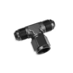 Trójnik męski/żeński/męski AN6/AN6/AN6 Czarny