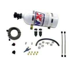 EFI Single Nozzle Piranha System 35-50-75Hp with 10Lb Bottle Nitrous Express NX 20001-10