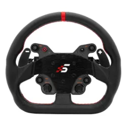 Skórzana Kierownica GT1 330mm Typ D SIMAGIC Łopatki Zmiany Biegów Symulator Simracing