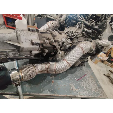 2.7 BiTurbo downpipe k03 k04 rs4 rs6