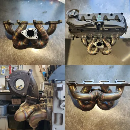 Kolektor wydechowy 2.0 TDI CR Oval exhaust port