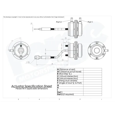 Custom Wastegate Actuator