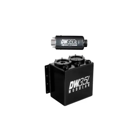 DeatschWerks 3.5L Surge Tank with 350iL In-Line Fuel Pump