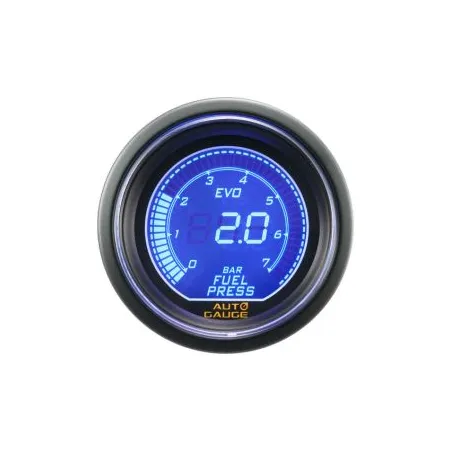 Wskaźnik New Auto Gauge Ciśnienie paliwa EVO