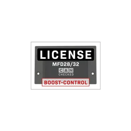 CANchecked Licencja MFD28/32 Boost Control